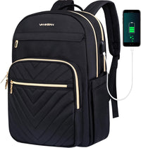 Lichtgewicht Waterdichte Laptop Rugzak met USB-Poort – 15.6" Compatibel