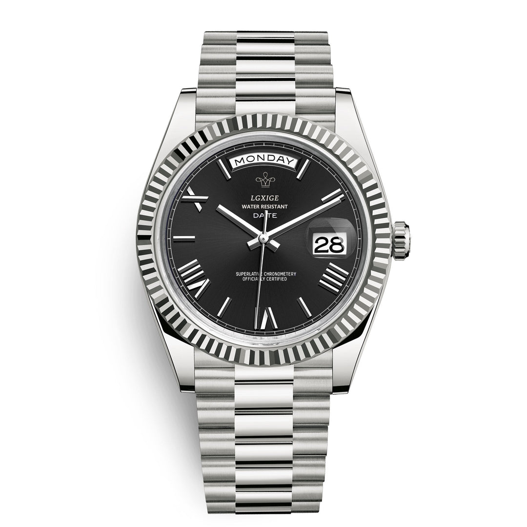 Premium Automatisch Horloge met Dag- en Datumfunctie – Solan