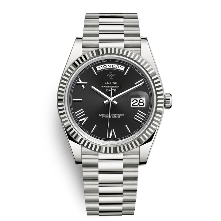Premium Automatisch Horloge met Dag- en Datumfunctie – Solan