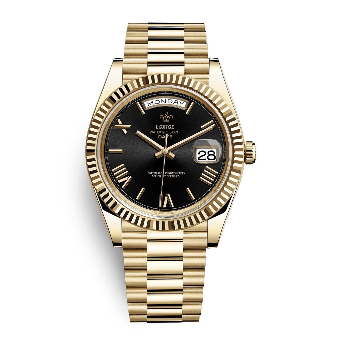 Premium Automatisch Horloge met Dag- en Datumfunctie – Solan
