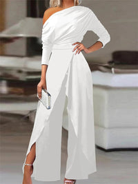 One-Shoulder Jumpsuit met Ruches - Valerie