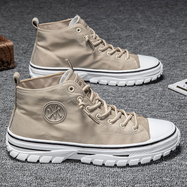 Modne miejskie płócienne trampki dla mężczyzn - Viktor