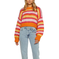 Oversized Dames Trui met Strepenpatroon – Yvonne