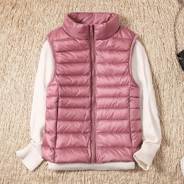 Lichte Gewatteerde Bodywarmer met Vrouwelijke Pasvorm - Juliette