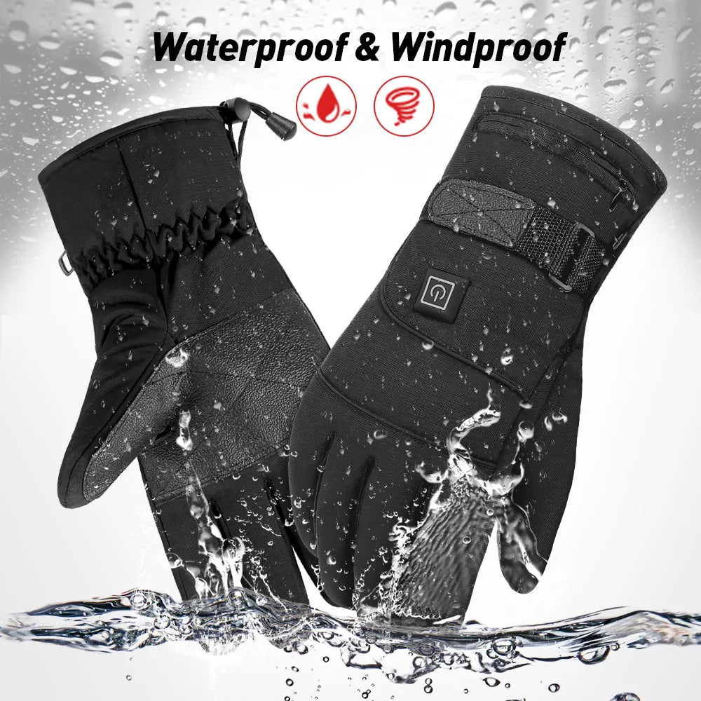 Verwarmde Waterdichte Hanschoenen met Antislip Grip - Jasper