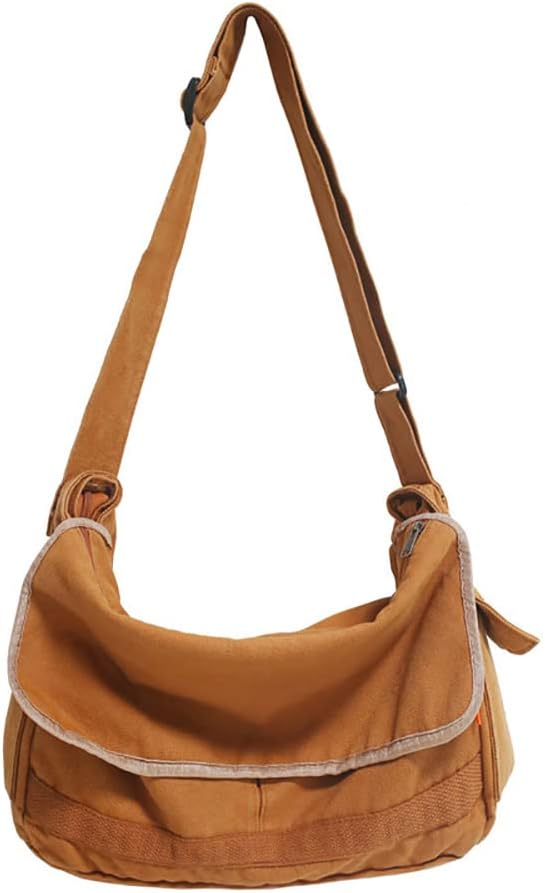Vintage Canvas Schoudertas – Aelric