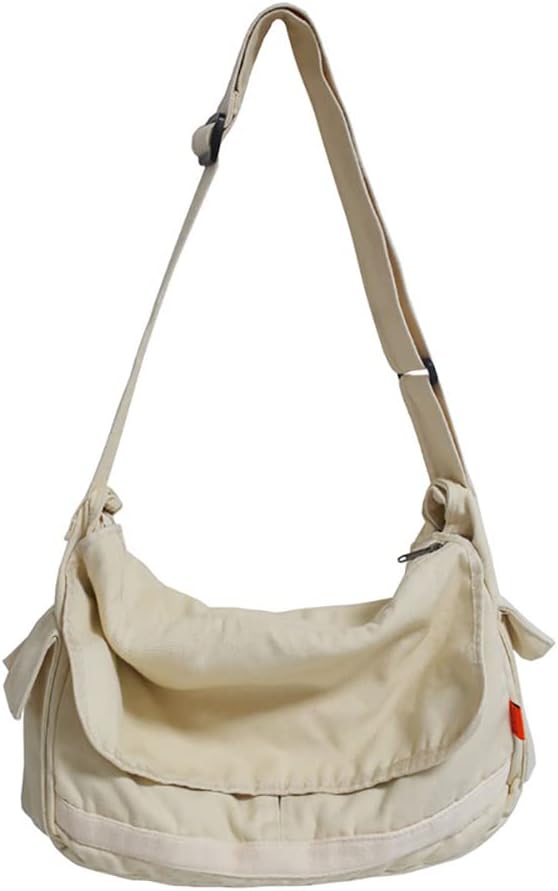 Vintage Canvas Schoudertas – Aelric