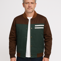 Lichte heren bomber overgangsjas in vintage-look – Adrian