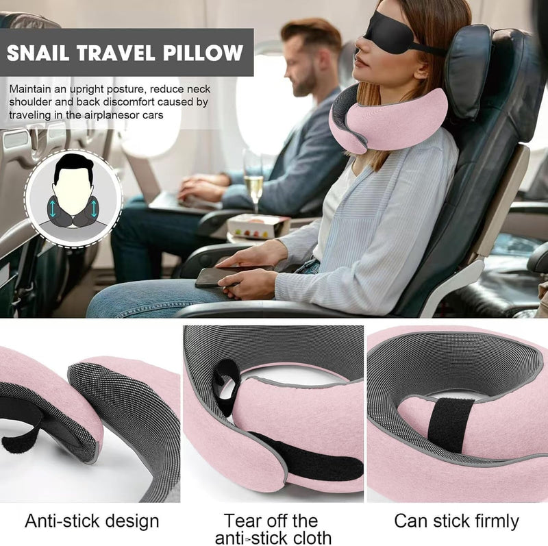 Traagschuim Reiskussen met Kinsteun – Compact & Comfortabel