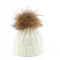 Gebreide Winter Pom-Pom Muts - Felina