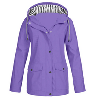 Water- en winddichte damesjas voor de herfst en winter – Leona