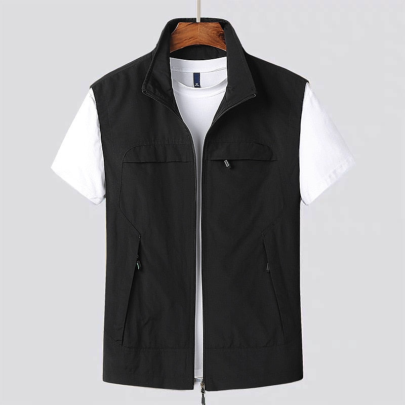 Sneldrogende heren bodywarmer voor buitenavonturen – Arvid