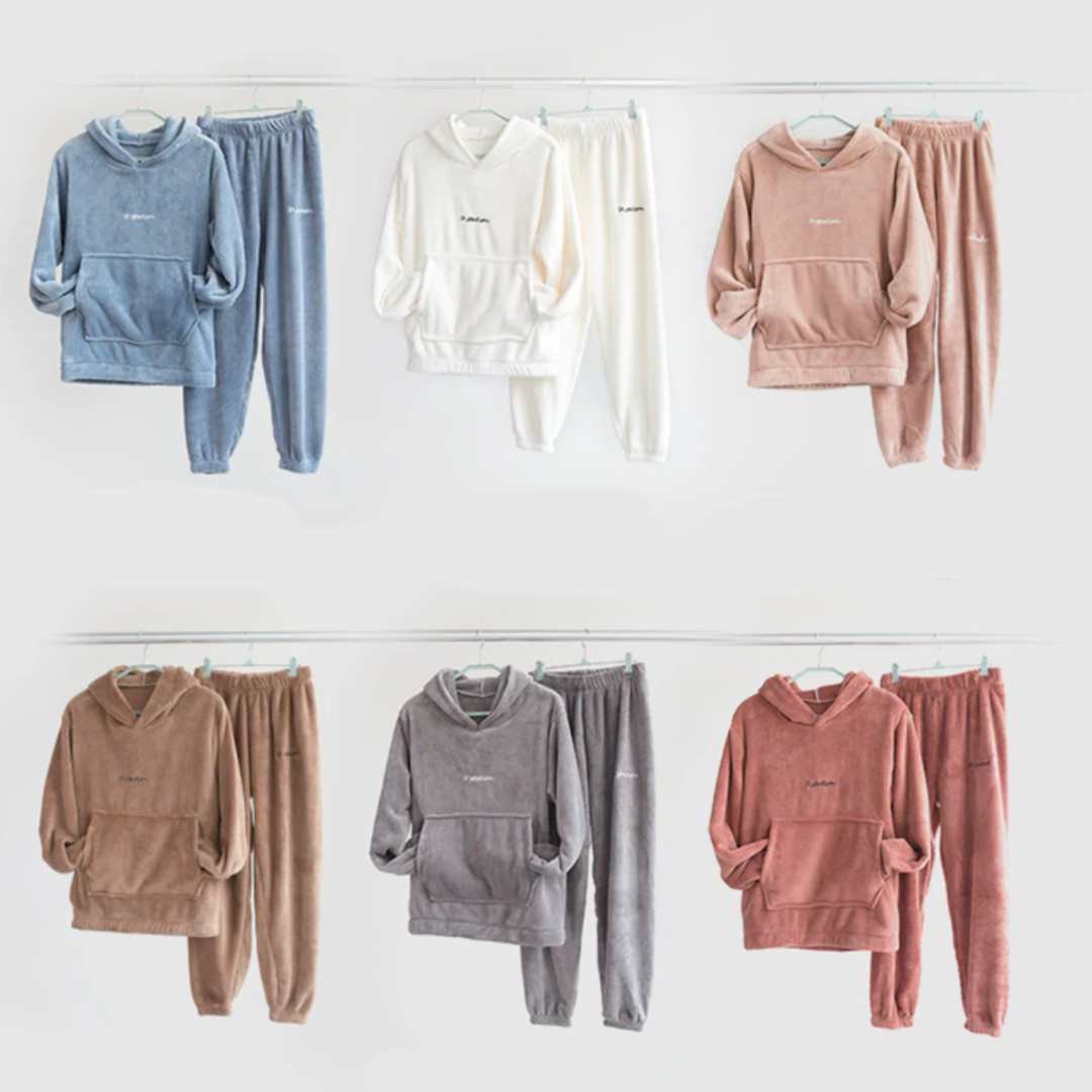 Fay Fleece Huispak | Een comfortabele outfit voor je vrije dag