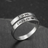 I Am Enough Zilveren Ring | Zelfvertrouwen en Kracht