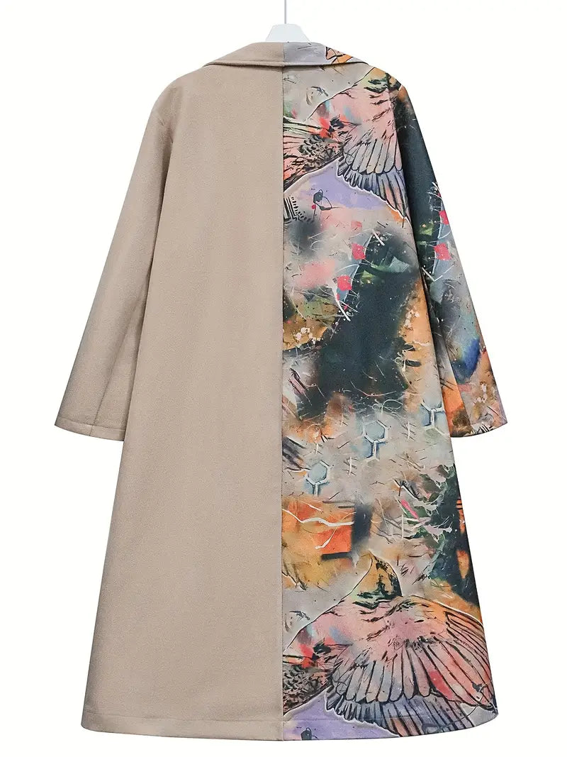 Marlyn Long Coat | Artistiek & Iconisch