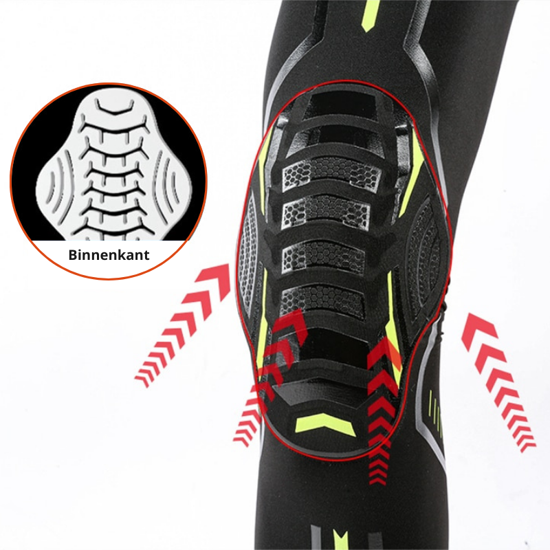 Shockproof Knie Support (2. st.) | Maximaliseer prestaties en verlicht kniepijn