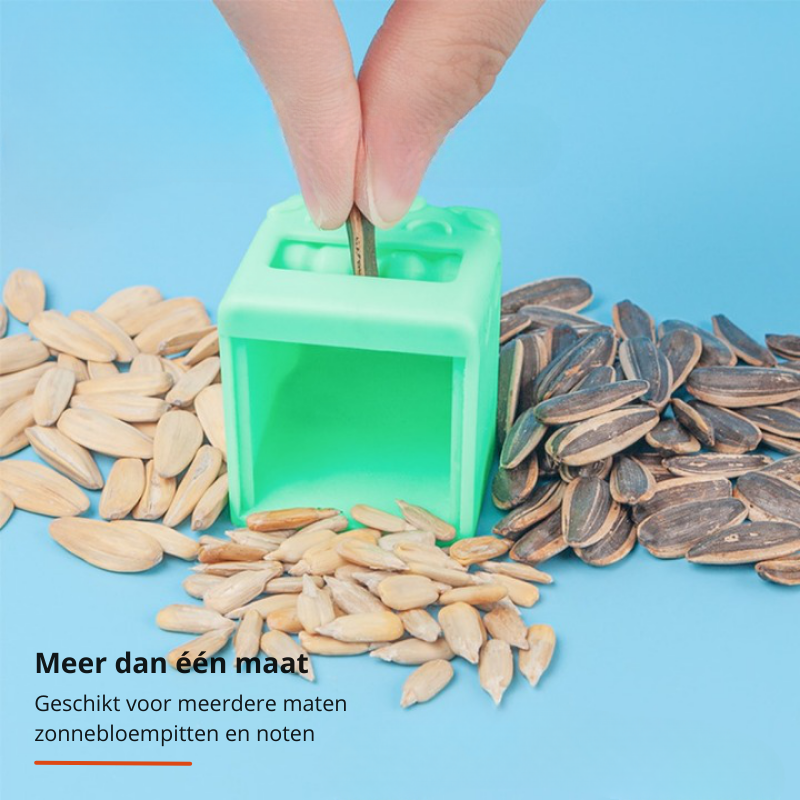 EasyPeel | Bespaar tijd en moeite bij het pellen van jouw zonnebloempitten