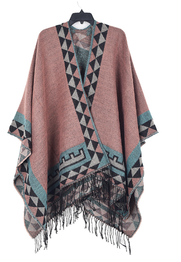 Kiki Knitted Poncho | Stijlvol & Warm