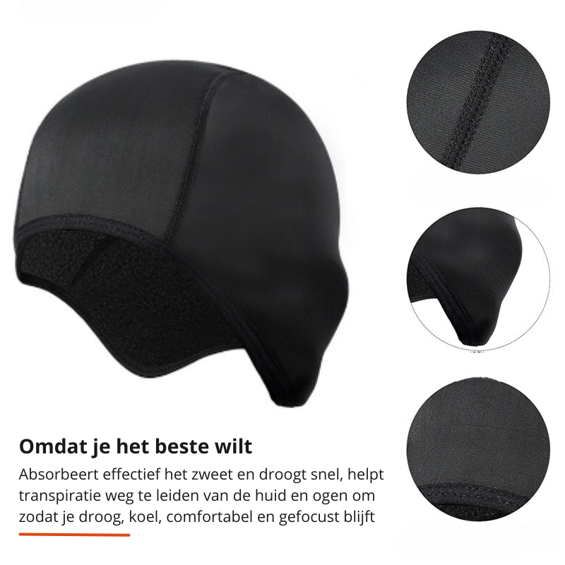 SportShield Cap | Blijf warm en comfortabel tijdens je outdoor ritten