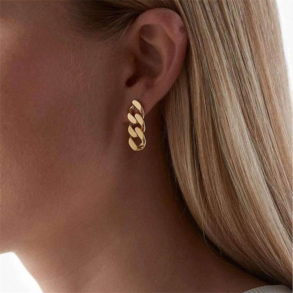 Gold Chain Earrings | Maak je outfit af met deze prachtige oorbellen