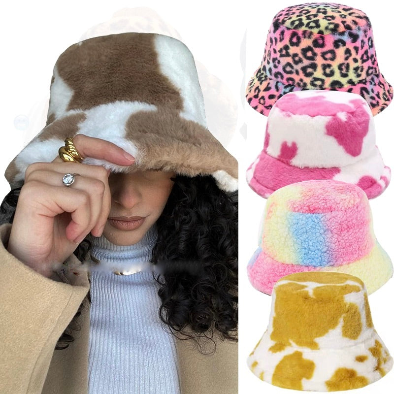 Pipa Pluche Bucket Hat | Warm & Fashionable de winter door