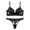 Sexy Franse Kant Lingerie Set | Met diepe V-decolleté