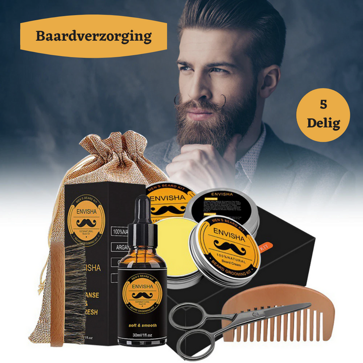 Baardgroei Barber Kit™ | Stimuleert jouw baardgroei & verzorgt de huid