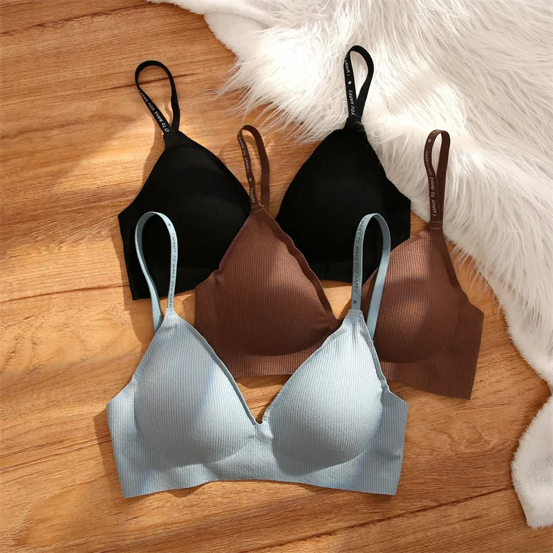 Voorgevormde Bralette | Met diepe V-hals