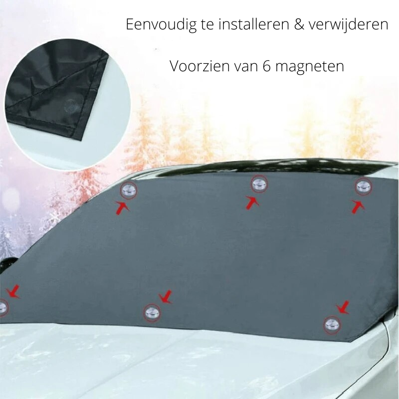 Magnetische Voorruit Beschermer |  Perfect tegen sneeuw & zonnenstralen