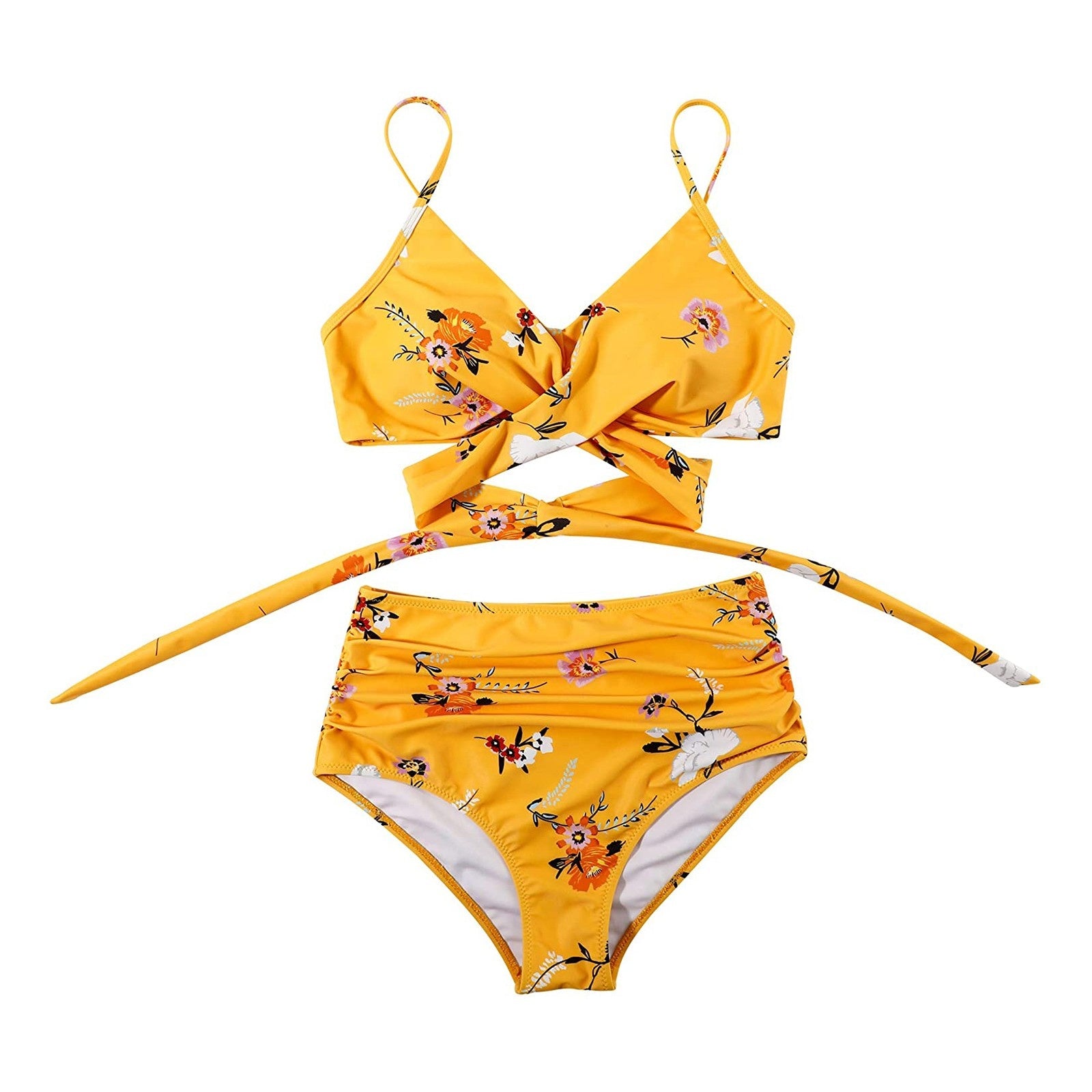 Vardi Dante™ | Belle High Waisted, Kleurrijke Damesbikini