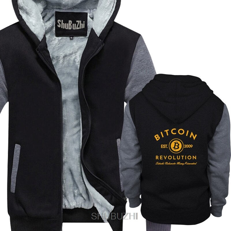 Vardi Bitcoin Revolution™ | Herfst & Winter Hoodie met Zachte Voering