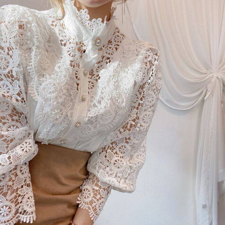 Lucy Lace Blouse | Klassiek, elegant & super cute!