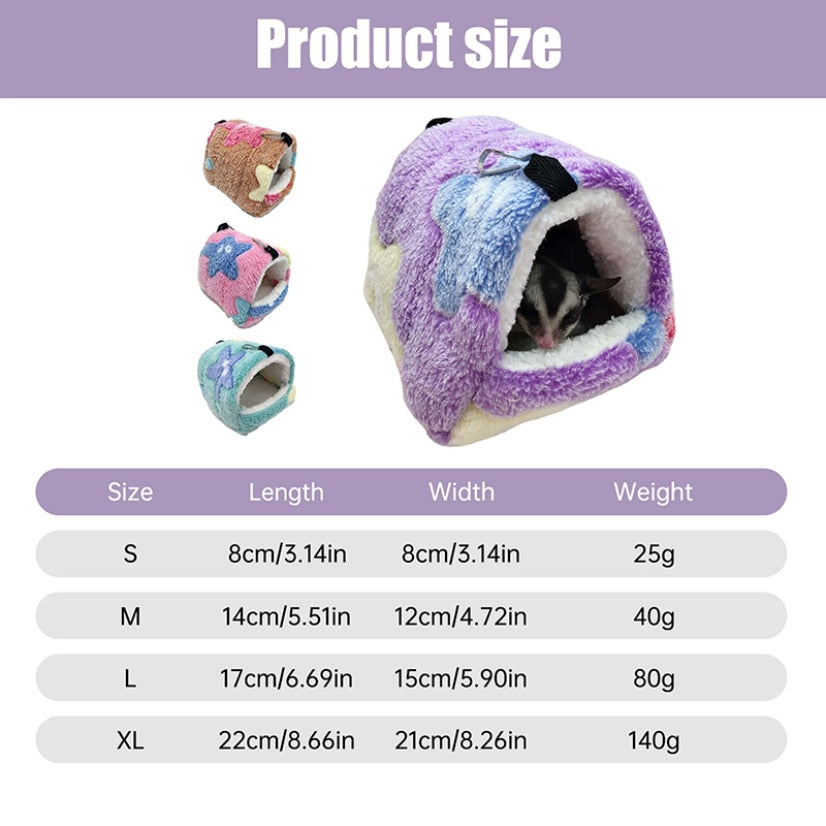 Vardi Dante™ Harry hamster huis | Extra zacht hamster huis & hangmat