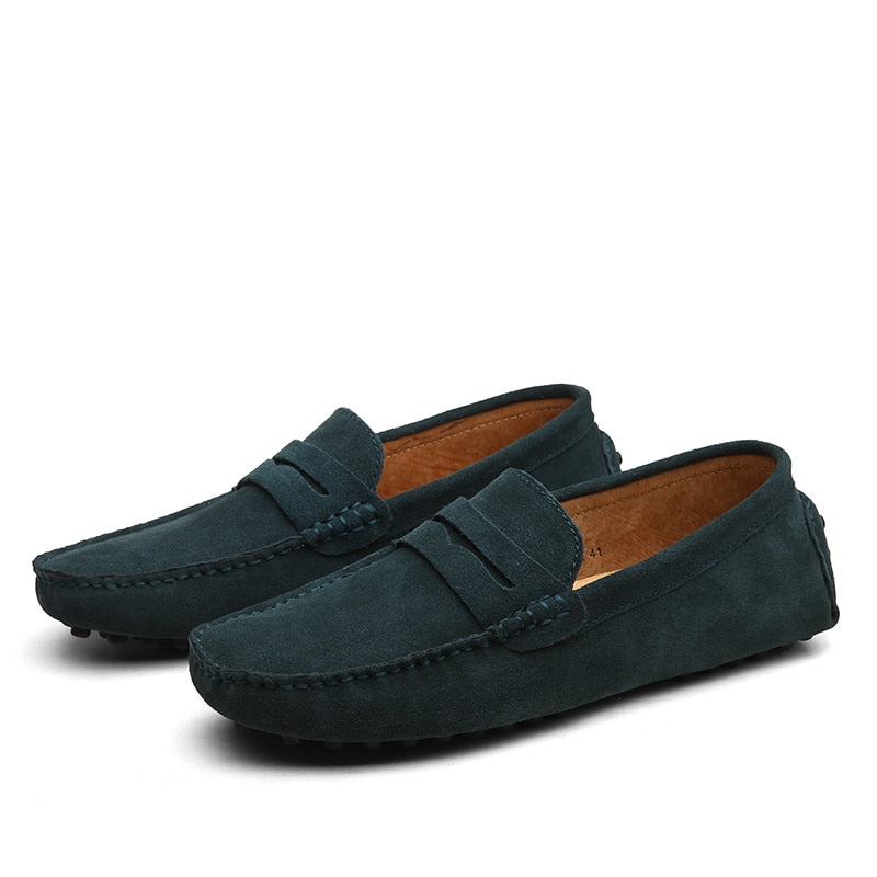 Vardi Dante™ Italian | Mens Fashion Casual Suede Loafers Voor Heren