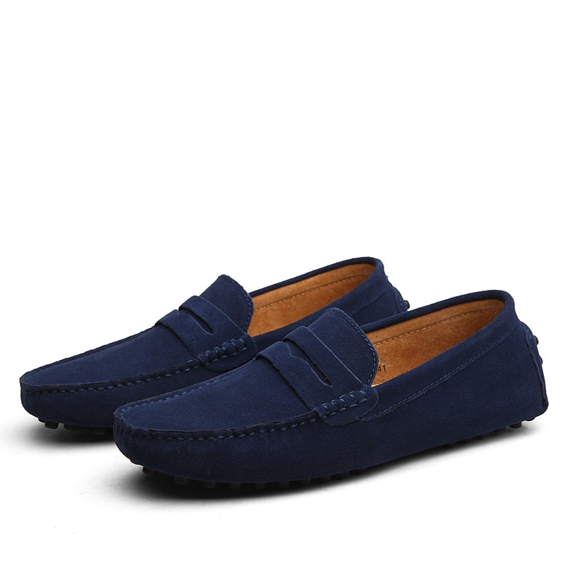 Vardi Dante™ Italian | Mens Fashion Casual Suede Loafers Voor Heren