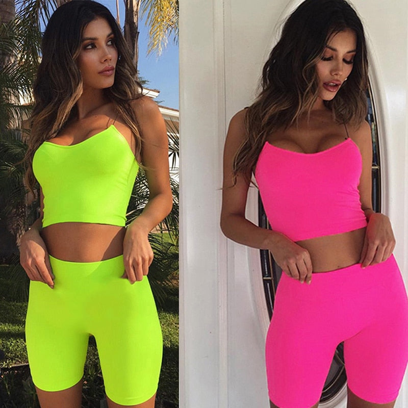 Nena Neon Set | Sportief maar ook casual te dragen