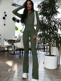 Clover Jumpsuit | Met flared broekspijpen