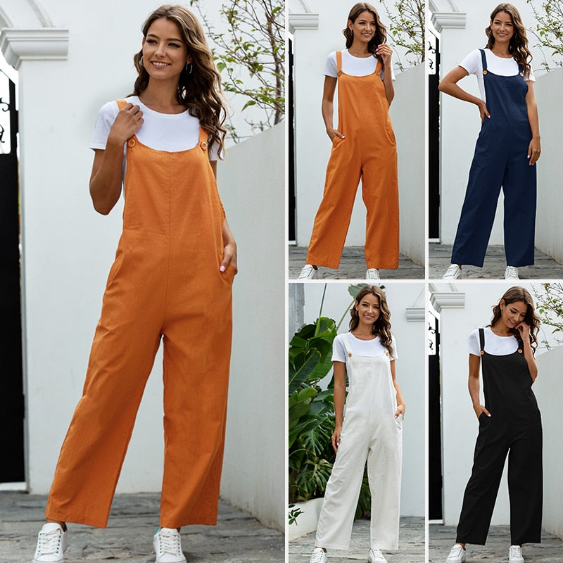 Vardi Dante™ | Julia Klassieke Jumpsuit voor de zomer