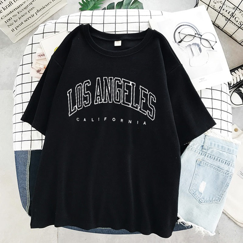 LA Casual T-shirt | Een oversized, stoer T-shirt