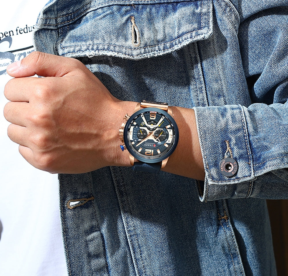 Vardi Dante™ Curren Casual Horloge | Een stijlvol & tijdloos uurwerk voor heren