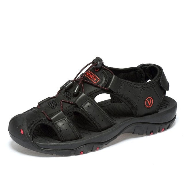 Vardi Dante™ Lamar Lederen Sandalen | Comfortabele en stijlvolle sandalen voor heren