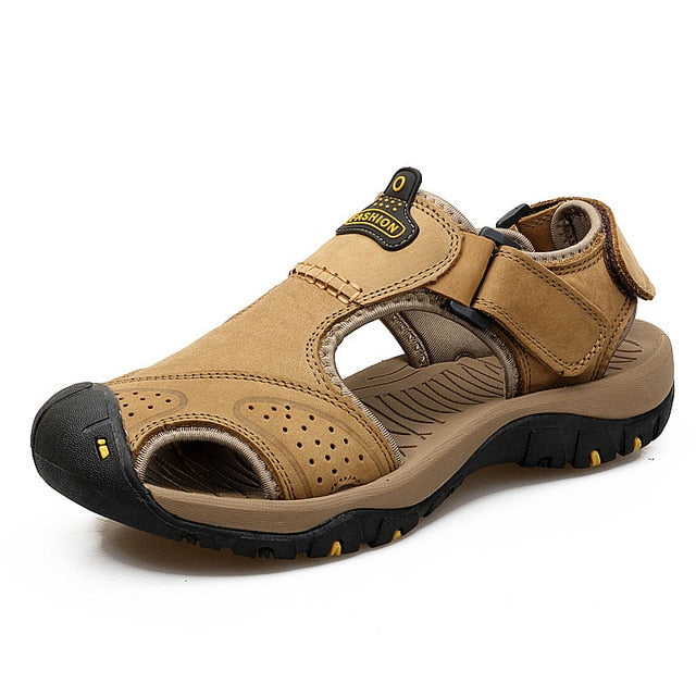 Vardi Dante™ Lamar Lederen Sandalen | Comfortabele en stijlvolle sandalen voor heren