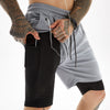 X-Fit Running Shorts | Incl. Telefoonzak & Sleuf voor Shirt