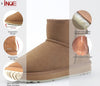 Inoe Suede Winterschoenen | Echt schapenwol, super warm & zacht