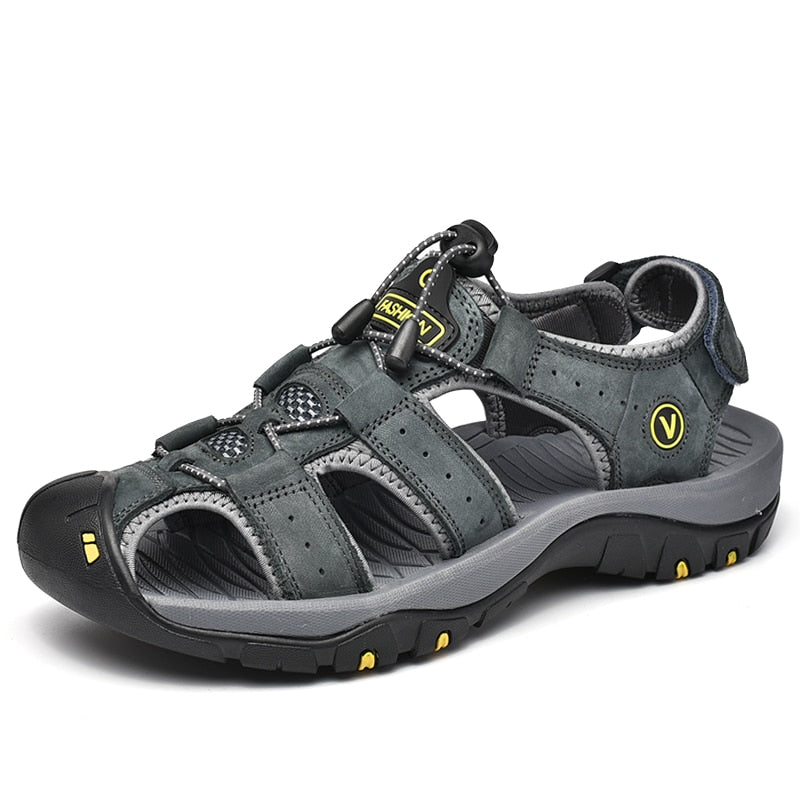 Vardi Dante™ Lamar Lederen Sandalen | Comfortabele en stijlvolle sandalen voor heren