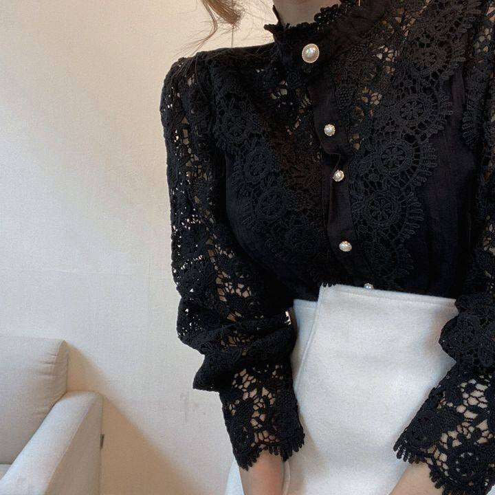 Lucy Lace Blouse | Klassiek, elegant & super cute!