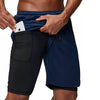 X-Fit Running Shorts | Incl. Telefoonzak & Sleuf voor Shirt