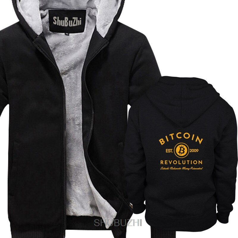 Vardi Bitcoin Revolution™ | Herfst & Winter Hoodie met Zachte Voering