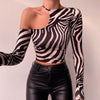 Bijou Zebra Top | Dé print van dit seizoen