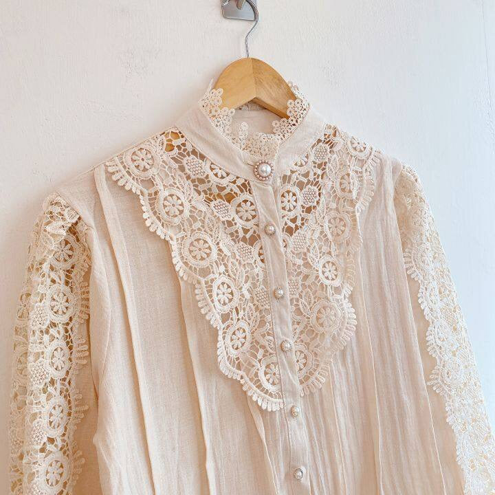 Lucy Lace Blouse | Klassiek, elegant & super cute!